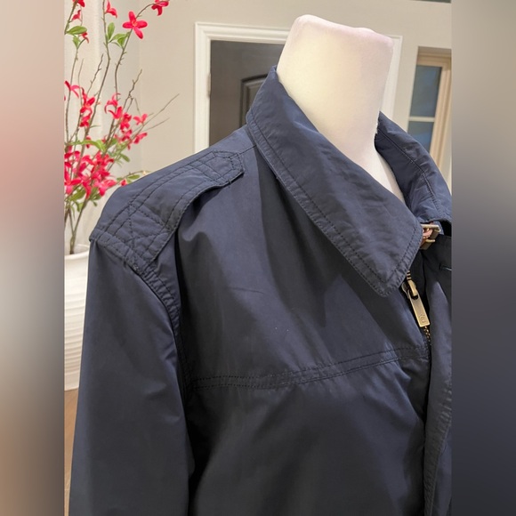 Massimo Dutti Dark Blue Lightweight mens Jacket Large - Picture 8 of 16